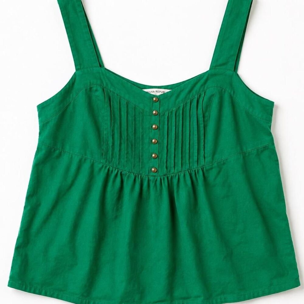 Banana-republic Women's Green Vest